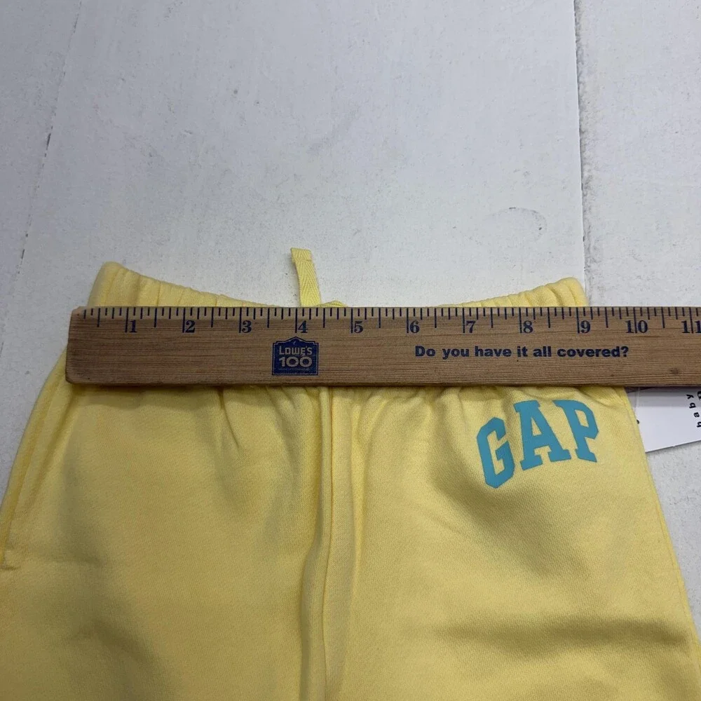 Gap Sweatpants Pants Toddler Boys 2T Yellow Fleece Mickey Mouse Disney Joggers